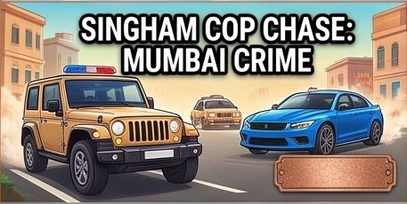 Singham Cop Chase: Mumbai Crime